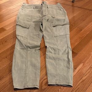 WHBM Light Green Utility Pants